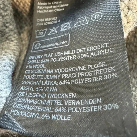 Massimo Dutti Open Knit Cardigan Open Front Beach Boho 3/4 Sleeve L - Picture 7 of 8